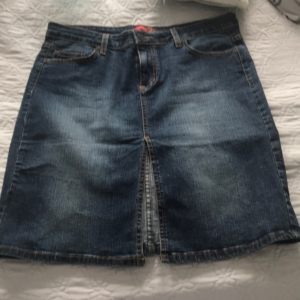 All year around denim skirt